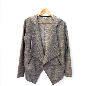 Gray Draped BB Dakota Hoodie